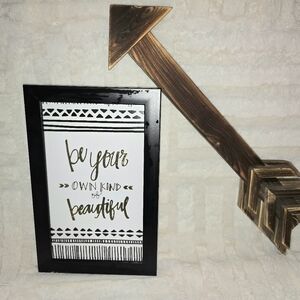 Black and Gold Inspirational Wall Art